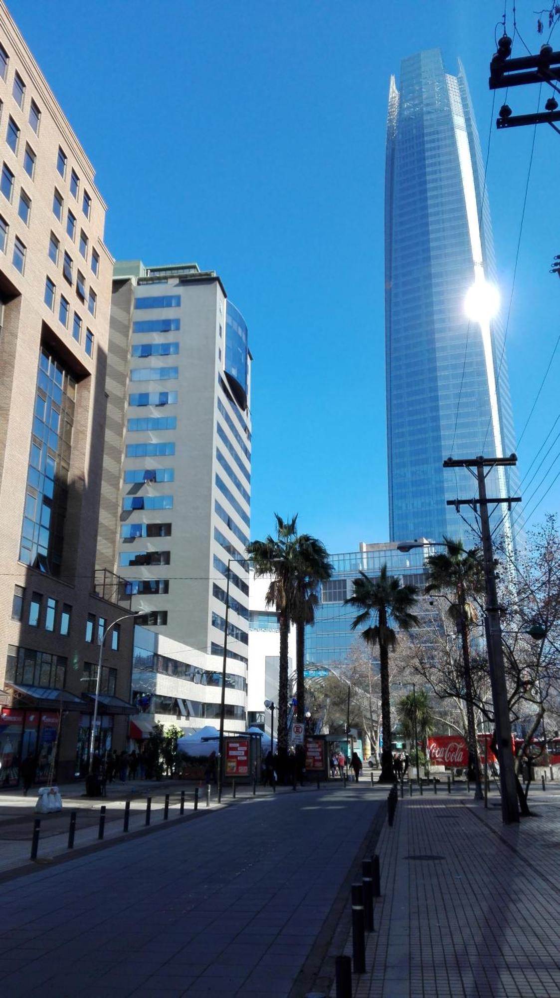 Departamento A Pasos Costanera Center Santiago Exterior foto